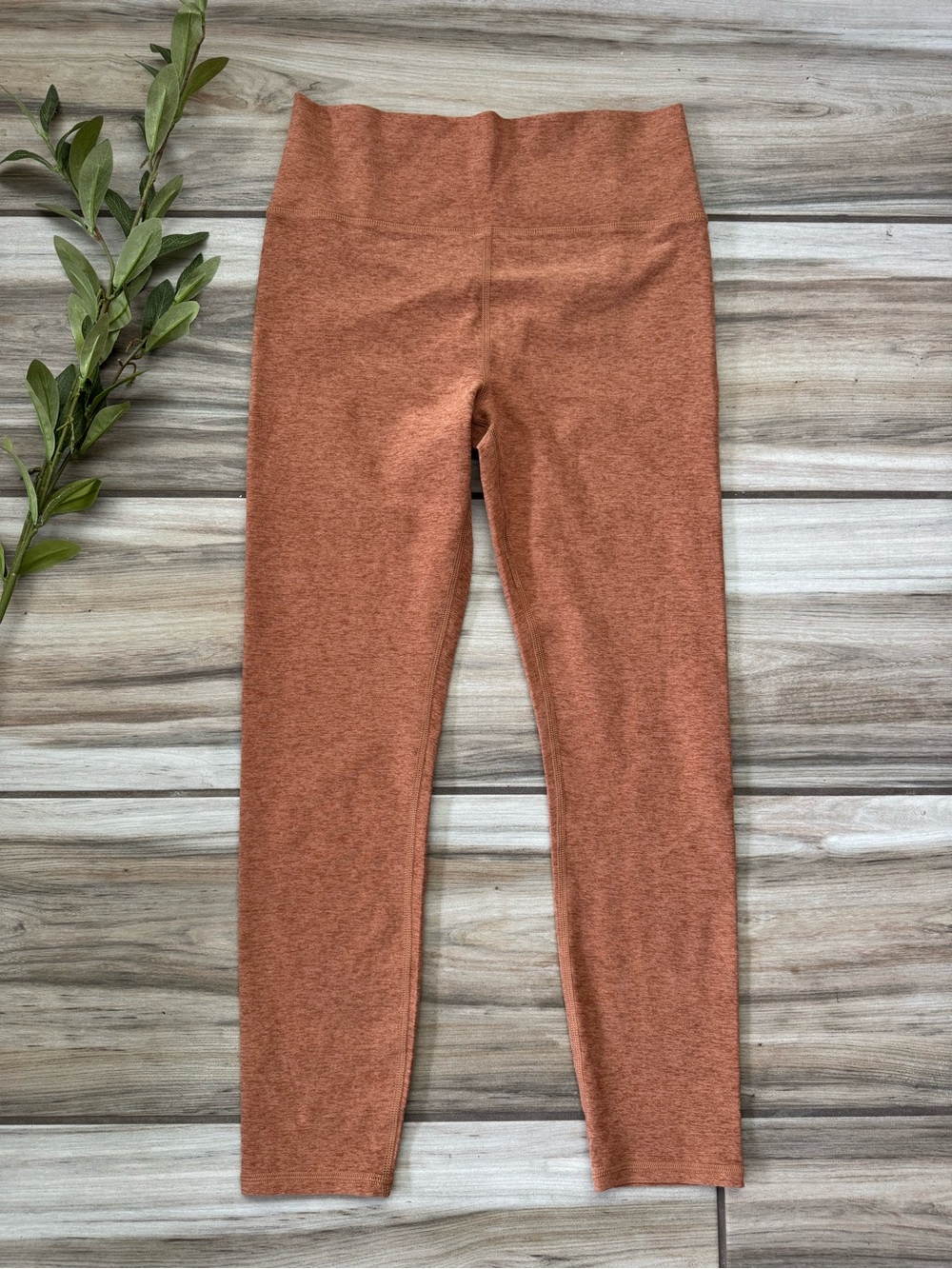 Rust Orange Kids Leggings - Classic Comfort